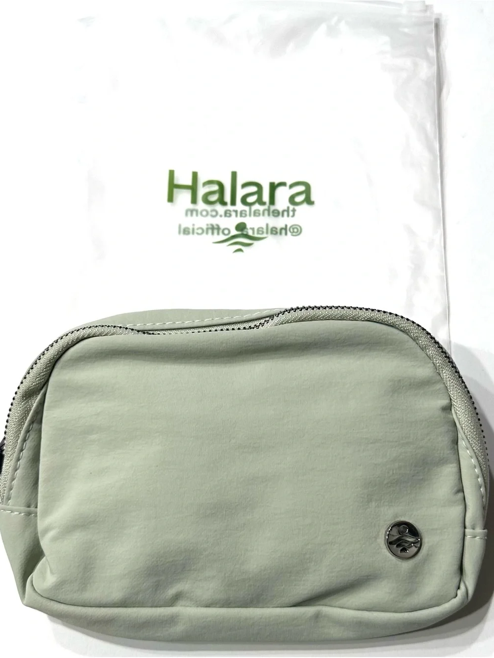 NEW, Halara Womens Mint Green Casual Waist Bag Fanny Pack Crossbody Belt Bag